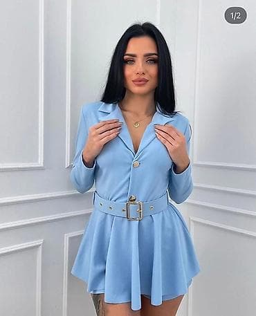 💫Ženska mini haljina u stilu blejzera sa kaišem
2700 din na lalafo.rs — 1 💫Ženska mini haljina u stilu blejzera sa kaišem
2700 din — 1