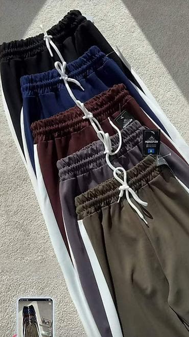 Ženske trenerke – široke pantalone sa bočnom prugom - Model: ravna na lalafo.rs — 5 Ženske trenerke – široke pantalone sa bočnom prugom - Model: ravna — 5