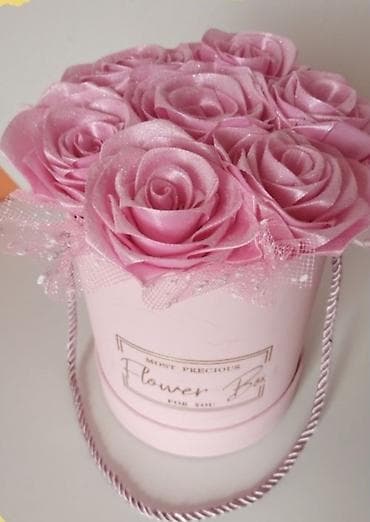 🌹 Satenske ruže – ručni rad Izrada po porudžbini, boje i veličine po na lalafo.rs — 4 🌹 Satenske ruže – ručni rad Izrada po porudžbini, boje i veličine po — 4