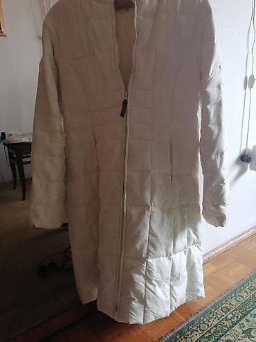 zenske broj: Duga ženska zimska jakna perjana /kabanica u krem-beloj boji. - Kroj at lalafo.rs — 2 zenske broj: Duga ženska zimska jakna perjana /kabanica u krem-beloj boji. - Kroj — 2