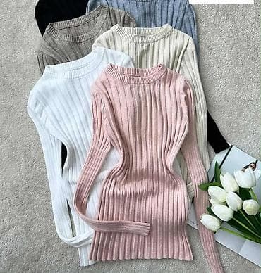 dve suknje po: Ženski pleteni džemperi i bluze – više modela i boja. - Rebrasti na lalafo.rs — 2 dve suknje po: Ženski pleteni džemperi i bluze – više modela i boja. - Rebrasti — 2