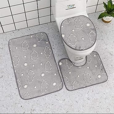 Trodelni set za kupatilo koji sveti u mraku CENA 2350 din Izgled na lalafo.rs — 7 Trodelni set za kupatilo koji sveti u mraku CENA 2350 din Izgled — 7