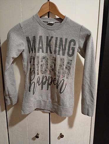 Dečji dukser “Contrast” sa natpisom “MAKING MAGIC happen”. - Boja na lalafo.rs Dečji dukser “Contrast” sa natpisom “MAKING MAGIC happen”. - Boja