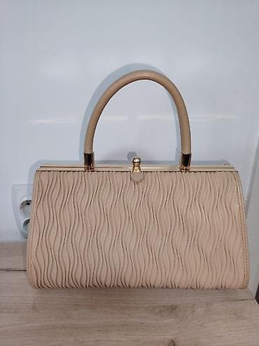Elegantna bež ženska torba sa ručkom - Materijal: veštačka koža u bež na lalafo.rs Elegantna bež ženska torba sa ručkom - Materijal: veštačka koža u bež