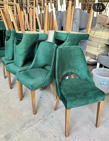 Tapacirane barske/dining stolice sa naslonom u modernom dizajnu. - na lalafo.rs — 1 Tapacirane barske/dining stolice sa naslonom u modernom dizajnu. - — 1