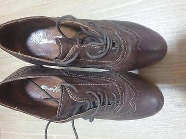 Oxfordice Tref - sa platformom, izrađene od prelepe tamnosmeđe kože na lalafo.rs — 1 Oxfordice Tref - sa platformom, izrađene od prelepe tamnosmeđe kože — 1