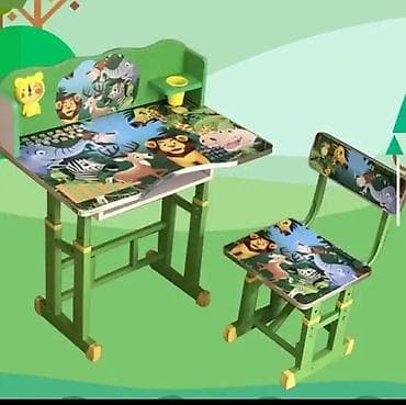 Dečiji set – podesivi radni sto sa stolicom - Namenjen za decu za na lalafo.rs — 9 Dečiji set – podesivi radni sto sa stolicom - Namenjen za decu za — 9
