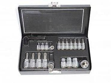 Merni alati i instrumenti: Set bitova i nasadnih ključeva u koferu – Torx, imbus i Ribe (E) na lalafo.rs — 8 Merni alati i instrumenti: Set bitova i nasadnih ključeva u koferu – Torx, imbus i Ribe (E) — 8