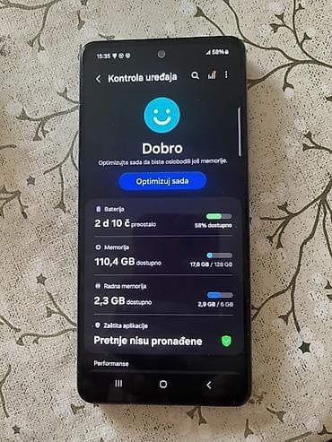 Samsung Galaxy A52s, 128 GB, bоја - Bela, Otisak prsta na lalafo.rs Samsung Galaxy A52s, 128 GB, bоја - Bela, Otisak prsta