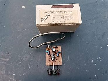 Transport: Elektronski Voltmetar za 14V ELAN. Novo. Lampicama pokazuje kakvo je at lalafo.rs — 1 Transport: Elektronski Voltmetar za 14V ELAN. Novo. Lampicama pokazuje kakvo je — 1