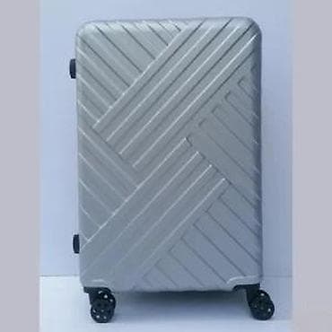 Travel suitcases and bags: Tvrdi kofer na točkiće – srebrni - Materijal: čvrsta ABS/plastika sa at lalafo.rs — 9 Travel suitcases and bags: Tvrdi kofer na točkiće – srebrni - Materijal: čvrsta ABS/plastika sa — 9