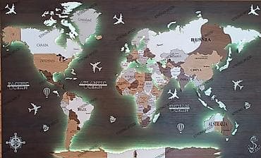 Antique Decor: Led mapa sveta 250×150 cm 3D sa podlogom Istražite lepotu dekorativne at lalafo.rs — 8 Antique Decor: Led mapa sveta 250×150 cm 3D sa podlogom Istražite lepotu dekorativne — 8