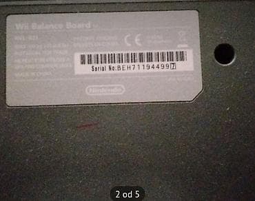 Nintendo Wii Balance Board (RVL-021) - Originalna Wii balans tabla na lalafo.rs Nintendo Wii Balance Board (RVL-021) - Originalna Wii balans tabla