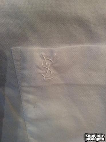 Original YSL kosulja L 100% cotton Bela boja Ramena 49cm duzina 80cm na lalafo.rs — 3 Original YSL kosulja L 100% cotton Bela boja Ramena 49cm duzina 80cm — 3