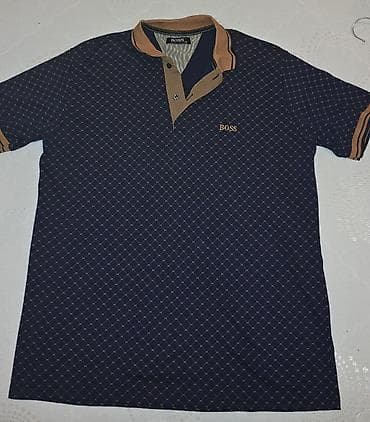 Men's T-shirt Boss, bоја - Tamnoplava na lalafo.rs — 1 Men's T-shirt Boss, bоја - Tamnoplava — 1