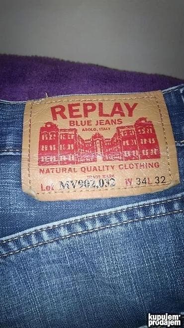 Original Replay farmerice 34 98% cotton 2% elastin Polustruk 47/48cm na lalafo.rs — 6 Original Replay farmerice 34 98% cotton 2% elastin Polustruk 47/48cm — 6