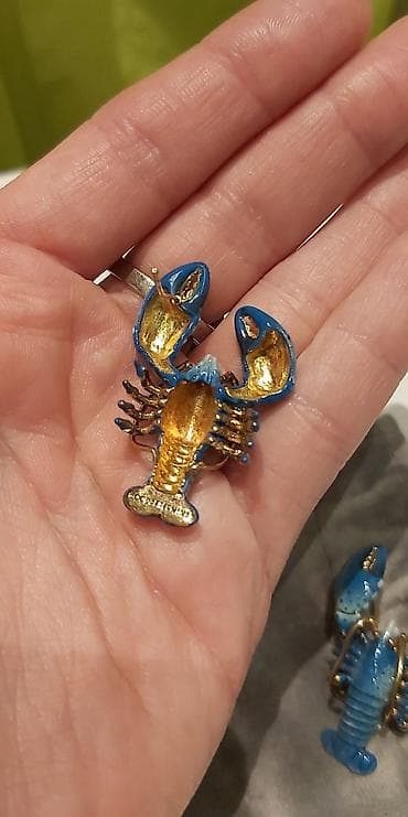 Earrings: GOODAFTERNINE minđuše – “Lobster/Jastog” motiv - Original brend at lalafo.rs — 9 Earrings: GOODAFTERNINE minđuše – “Lobster/Jastog” motiv - Original brend — 9