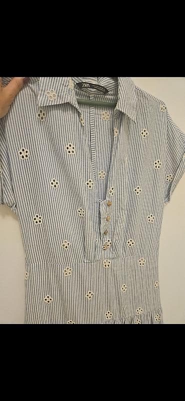 Zara ženska midi haljina s velicina u svetloplavoj boji ima na lalafo.rs — 6 Zara ženska midi haljina s velicina u svetloplavoj boji ima — 6