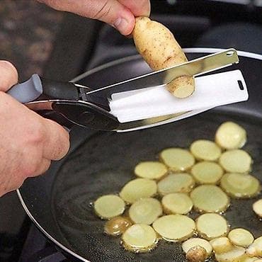 prsluk jaknica mango u: Smart Cutter - 2 u 1 nož i makaze za sečenje namirnica NOVO. Oštar at lalafo.rs — 2 prsluk jaknica mango u: Smart Cutter - 2 u 1 nož i makaze za sečenje namirnica NOVO. Oštar — 2