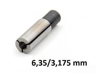 cepaci za drva: Adapter stezne čaure za glodalice – redukcija 6,35 mm (1/4") na 3,175 na lalafo.rs — 2 cepaci za drva: Adapter stezne čaure za glodalice – redukcija 6,35 mm (1/4") na 3,175 — 2