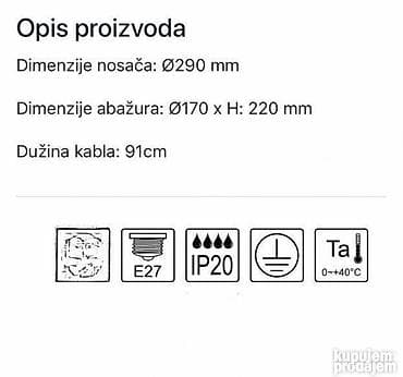 Stilski lusteri: Šifra: 80206 Brend: MITEA Lighting Artikal: Viseća lampa Tip grla: E27 na lalafo.rs — 2 Stilski lusteri: Šifra: 80206 Brend: MITEA Lighting Artikal: Viseća lampa Tip grla: E27 — 2