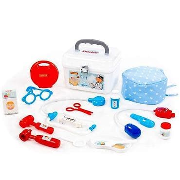 Dečiji set za igru “Mali Doktor” – 15 delova Komplet tematskih na lalafo.rs Dečiji set za igru “Mali Doktor” – 15 delova Komplet tematskih