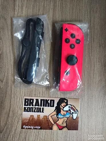 Original Joy Con kontroler za Nintendo Switch. Desni, crveni NOVO na lalafo.rs — 1 Original Joy Con kontroler za Nintendo Switch. Desni, crveni NOVO — 1