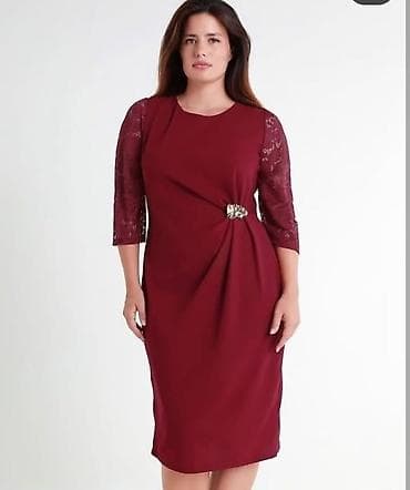 Haljina za punije od viskoze. Odgovara L XL 2XL 3XL 4XL. Cena 2600 na lalafo.rs — 4 Haljina za punije od viskoze. Odgovara L XL 2XL 3XL 4XL. Cena 2600 — 4