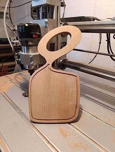 cepaci za drva: 2u1 slavska daska za žito i daska za sečenje - Materijal: pun drvni na lalafo.rs — 7 cepaci za drva: 2u1 slavska daska za žito i daska za sečenje - Materijal: pun drvni — 7