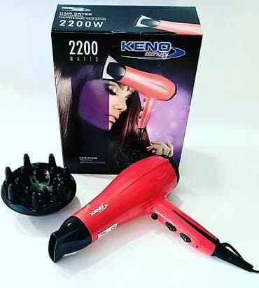 Fen za kosu KE-420 - 2450 din Snaga: 2200 W Dve brzine rada Tri na lalafo.rs Fen za kosu KE-420 - 2450 din Snaga: 2200 W Dve brzine rada Tri