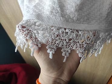 dve suknje po: Bela ženska bluza/džemper sa dugim rukavima i okruglim izrezom at lalafo.rs — 4 dve suknje po: Bela ženska bluza/džemper sa dugim rukavima i okruglim izrezom — 4