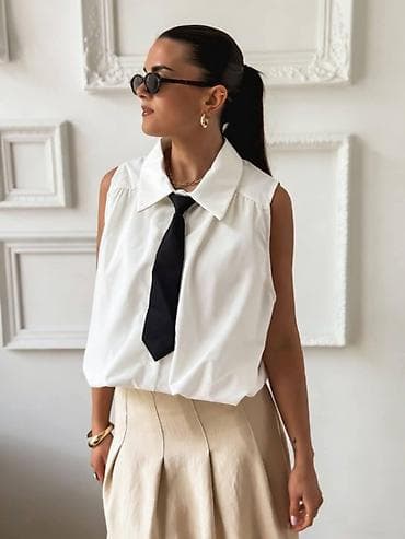 Women's Clothing: Bluzica + kravata = 🌼🌀🌀 at lalafo.rs — 9 Women's Clothing: Bluzica + kravata = 🌼🌀🌀 — 9