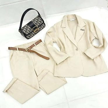 Damski komplet – sako i pantalone - Dvodijelni set: strukirani sako na lalafo.rs — 6 Damski komplet – sako i pantalone - Dvodijelni set: strukirani sako — 6