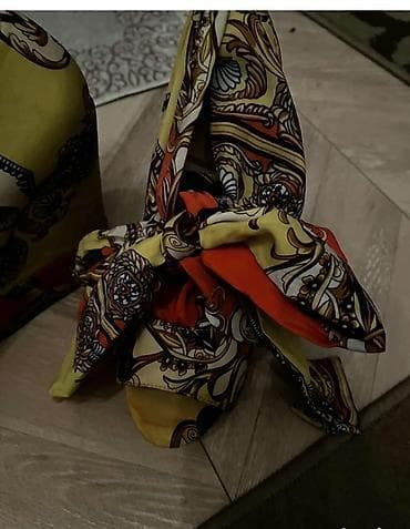 Dolce & Gabbana ženske platforme/klin sandale sa maramom,kopija na lalafo.rs — 5 Dolce & Gabbana ženske platforme/klin sandale sa maramom,kopija — 5