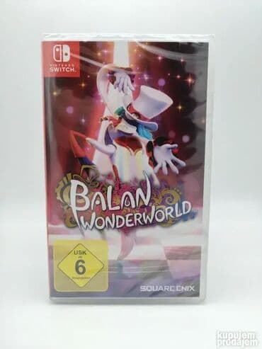 Neotpakovano, u fabrickom celofanu. Balan Wonderworld - za Nintendo na lalafo.rs Neotpakovano, u fabrickom celofanu. Balan Wonderworld - za Nintendo