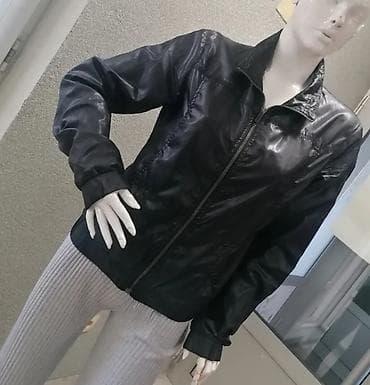 Ženska sportska jakna – crna - Materijal: lagani, glatki sintetički na lalafo.rs — 2 Ženska sportska jakna – crna - Materijal: lagani, glatki sintetički — 2