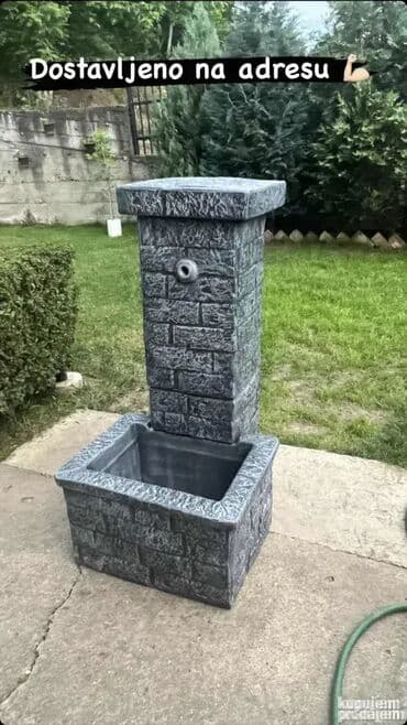 Baštenske česme: Betonska česma "Model 12" Masivna i dekorativna – idealna za svaki na lalafo.rs — 5 Baštenske česme: Betonska česma "Model 12" Masivna i dekorativna – idealna za svaki — 5
