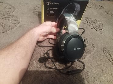 Na prodaju: nove gejmerske slušalice BINNUNE, kamuflažni dizajn na lalafo.rs — 1 Na prodaju: nove gejmerske slušalice BINNUNE, kamuflažni dizajn — 1