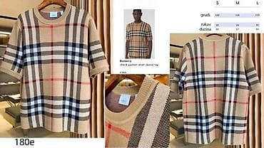 Men's Clothing: T-shirt Burberry, color - Black at lalafo.rs — 4 Men's Clothing: T-shirt Burberry, color - Black — 4