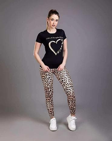 Helanke likra i majica pamuk sa elastinom komplet. Cena kompleta na lalafo.rs — 5 Helanke likra i majica pamuk sa elastinom komplet. Cena kompleta — 5