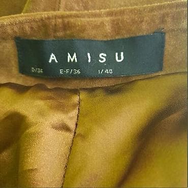 Kožne pantalone amisu, vel. Xs/34 marka: amisu veličina: xs/34 na lalafo.rs — 7 Kožne pantalone amisu, vel. Xs/34 marka: amisu veličina: xs/34 — 7