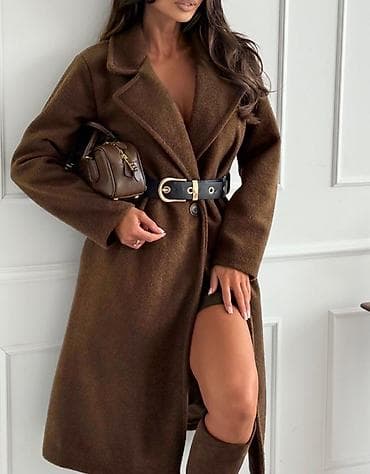 🔥Ženski kaput sa pojasom – elegantan i topli model za jesen/zimu. 🔥Top na lalafo.rs — 2 🔥Ženski kaput sa pojasom – elegantan i topli model za jesen/zimu. 🔥Top — 2