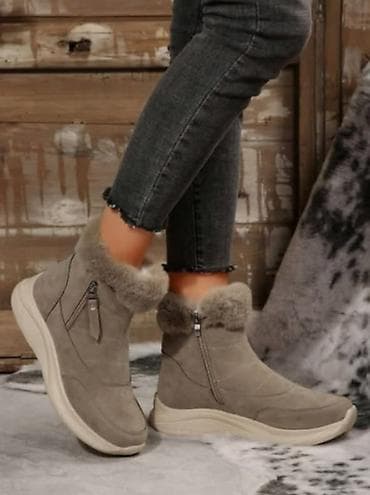 Zimske ženske čizme – tople, udobne i praktične - Model: gležnjače sa na lalafo.rs — 1 Zimske ženske čizme – tople, udobne i praktične - Model: gležnjače sa — 1