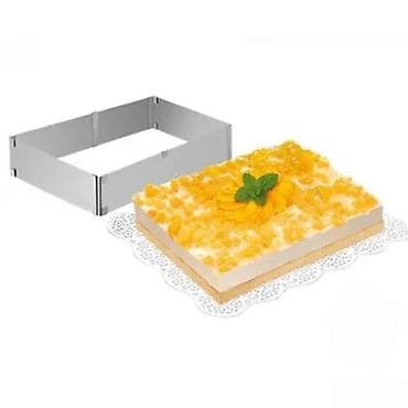 Home & Garden: Podesivi pravougaoni kalup za torte i kolače NOVO. Opis proizvoda at lalafo.rs — 5 Home & Garden: Podesivi pravougaoni kalup za torte i kolače NOVO. Opis proizvoda — 5