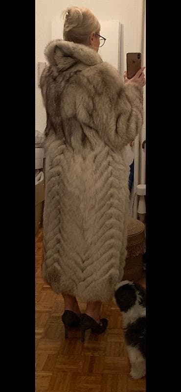 Dugačka damska bunda od prirodnog krzna POLARNA LISICA u svetlim na lalafo.rs — 5 Dugačka damska bunda od prirodnog krzna POLARNA LISICA u svetlim — 5