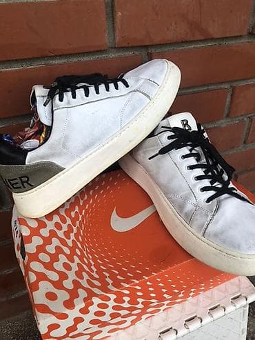 Bogner patike – bele kožne lifestyle/sneakers patike sa crnim pertlama at lalafo.rs — 9 Bogner patike – bele kožne lifestyle/sneakers patike sa crnim pertlama — 9