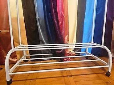 Dupli stender za garderobu sa policama 48kg nosivost Dimenzije na lalafo.rs — 5 Dupli stender za garderobu sa policama 48kg nosivost Dimenzije — 5