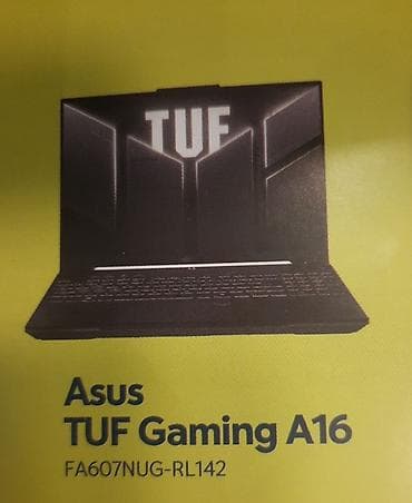 Asus TUF Gaming A16 (FA607NUG-RL142) NAPOMENA!!! DOSTUPAN U SREDU!! na lalafo.rs Asus TUF Gaming A16 (FA607NUG-RL142) NAPOMENA!!! DOSTUPAN U SREDU!!