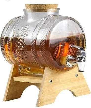 Stakleno burence sa postoljem i slavinom 3L 3600 din -Stakleno na lalafo.rs — 1 Stakleno burence sa postoljem i slavinom 3L 3600 din -Stakleno — 1