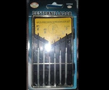 Set preciznih šrafcigera – 6 delova Opis: - 6PCS Precision at lalafo.rs — 2 Set preciznih šrafcigera – 6 delova Opis: - 6PCS Precision — 2